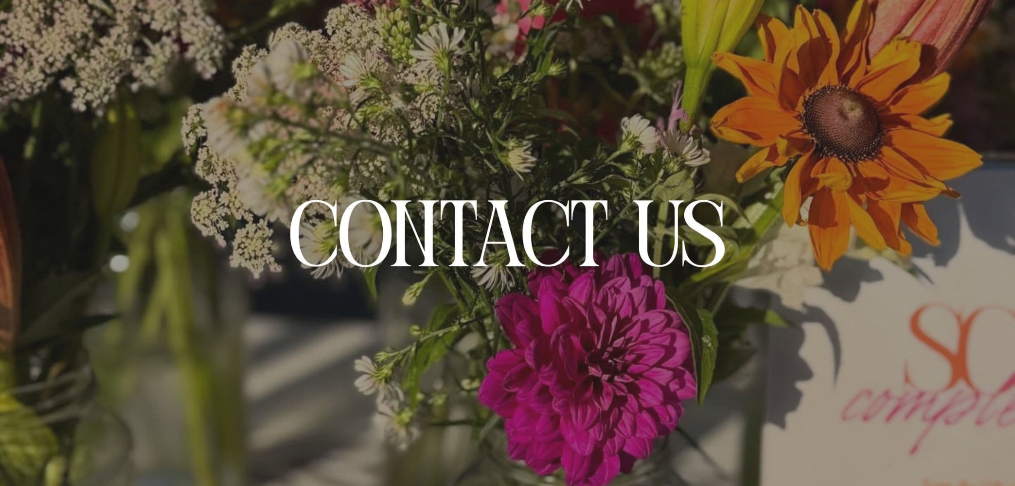 Contact Us for Local Flower in Dallas, Tx - Sustainable Stems DFW